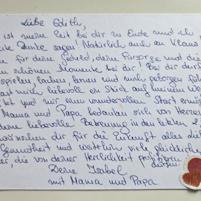 Tageskind Isabel
